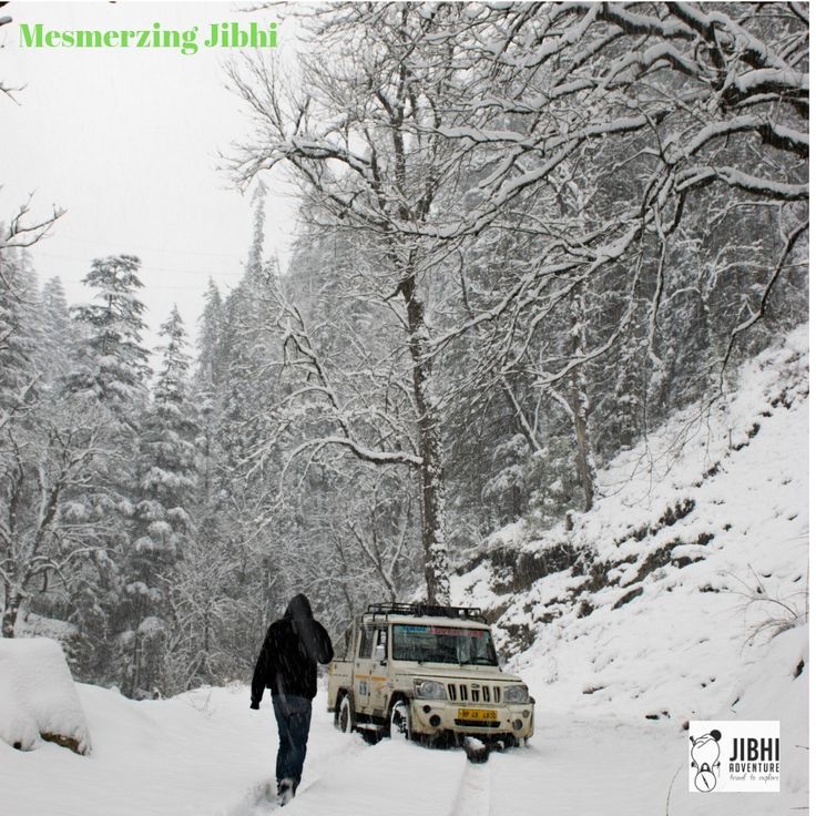 Scenic mountain route near Nirvana Tandi Jibhi